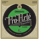 Daddario EJ25C Pro-Arte Clear Nylon Composite, Flamenco