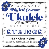 Daddario J92 Pro-Arte Ukulele, Concert