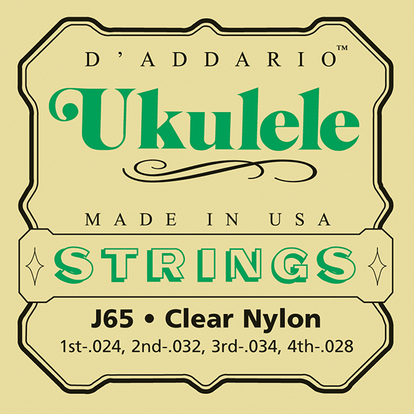 Daddario J65 Ukulele, Soprano