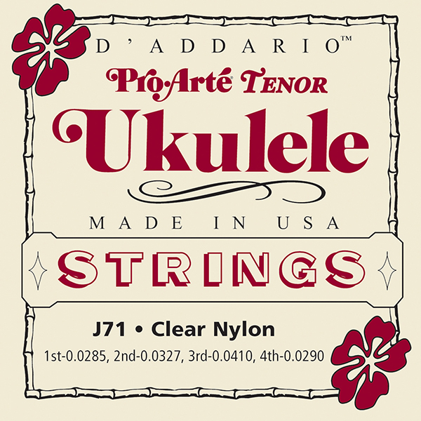 Daddario J71 Pro-Arte Ukulele, Tenor