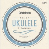 Daddario EJ87T Titanium Ukulele, Tenor