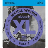 Daddario EXL115 Nickel Wound, Medium/Blues-Jazz Rock, 11-49