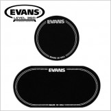 EVANS EQ Bass Drum Patches (2개입) - Black Nylon (EQPB1/EQPB2)