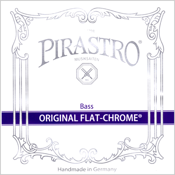 Pirastro Original Flat-Chrome Solo Double Bass Strings