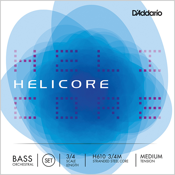 D'addario Helicore Orchestral Double Bass Strings