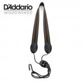 Rico Fabric Sax Strap (Jazz Stripe 2) with Metal Hook