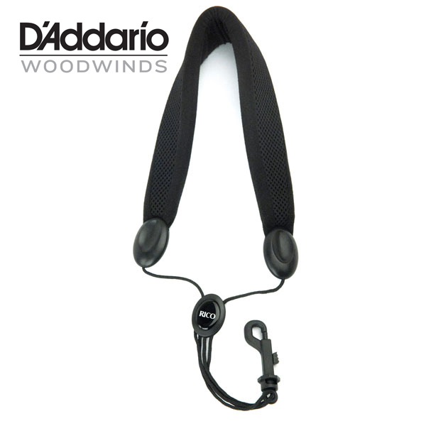 Rico Padded Sax Strap with Plastic Snap Hook