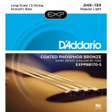 Daddario EXPPBB170 Coated Phosphor Bronze Acoustic, Long Scale, 45-100