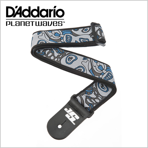 Planet Waves Joe Satriani Guitar Strap, Souls of Distortion 50JS03