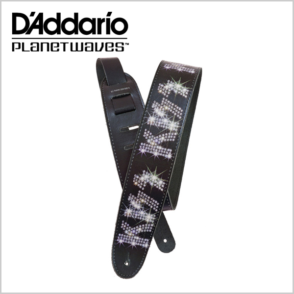 Planet Waves KISS Guitar Strap, Rhinestone 25LK02