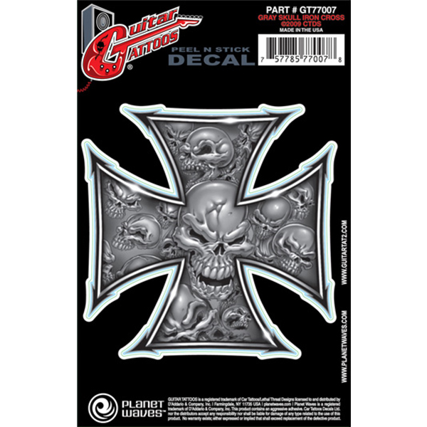 Planet Waves Guitar Tattoo, Iron Cross GT77007