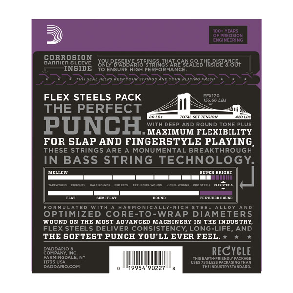 ELECTRIC BASS GUITAR STRING EFX170