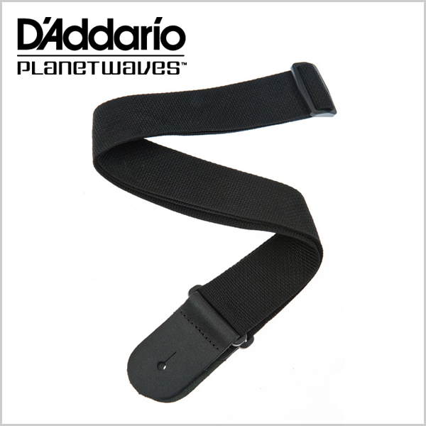 Polypropylene Guitar Strap, PWS100 Black