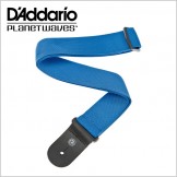 Polypropylene Guitar Strap, PWS102 Blue