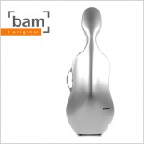 [Bam] La-Defense Hightech Cello Case - Brushed Aluminium (DEF1005XL)