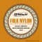 EJ34 Folk Nylon, Ball End, 80/20 Bronze/Black Nylon Trebles