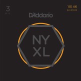 D'addario ELECTRIC GUITAR STRING 3PACK NYXL1046-3P (433222)