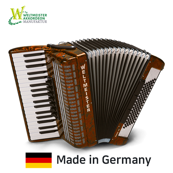 160년 전통의 독일산 아코디언 벨트마이스터 모델 : 토파스Ⅲ 뮤제트 튜닝