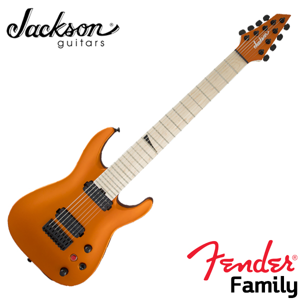 40년 전통 헤비메탈 일렉기타의 전설 잭슨<br>프로시리즈(PRO SERIES) DKA8M 새틴 오렌지 블레이즈 (SATIN ORANGE BLAZE)