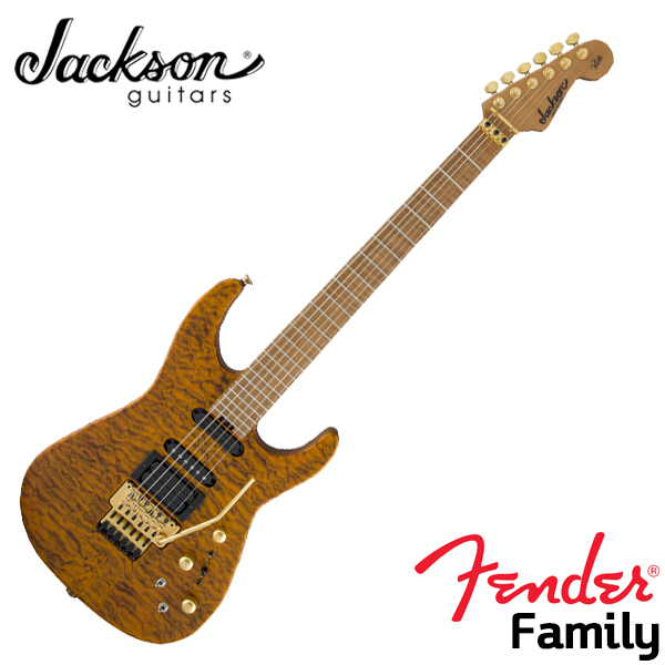 40년 전통 헤비메탈 일렉기타의 전설 잭슨<br>USA 필 콜렌(PHILE COLLEN) PC1™ 새틴 트랜스 앰버(SATIN TRANS AMBER)