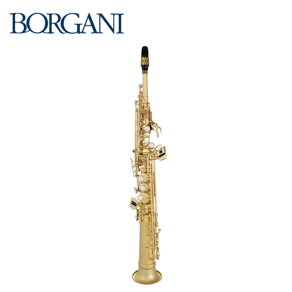 146년 전통의 이탈리아 명품 수제 소프라노색소폰 보르가니<br>JUBILEE PEAL GOLD J100PG