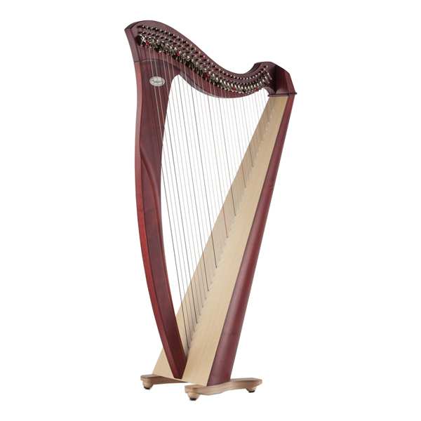 [렌탈] LEVER HARP 레버하프미아 마호가니