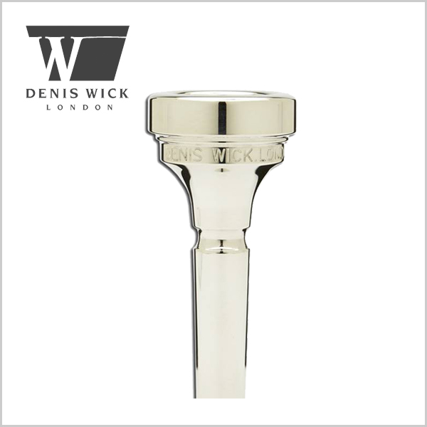 Denis Wick Classic Silver Trombone Mouthpiece