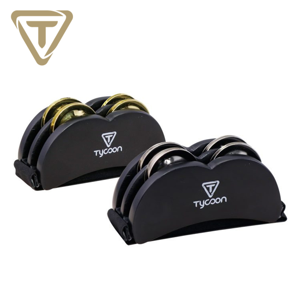 TYCOON Foot Tambourines TFTB-BS, TFTB-BB